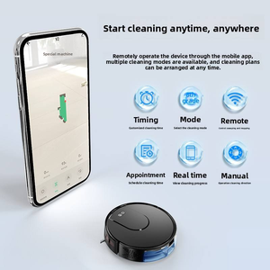 Robot Aspirador Inteligente GV2G-SH con Navegación Giroscópica, 3500Pa, Limpieza Automática para Pelo de Mascotas y Pisos de Madera - Product Image 3