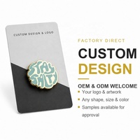 Épingles Personnalisées en Émail Dur pour Promotion, Cartes de Support Personnalisées en Émail Souple