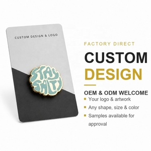 Custom Make Promotion Hard Enamel <strong>Pins</strong> Custom Soft Enamel Backing <strong>Card</strong> - Product Image 2