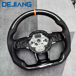 Volante de Fibra de Carbono Más Vendido para VW Volkswagen Golf 5 <span class=keywords><strong>6</strong></span> 7 R MK5 MK6 MK7 MK7.5 <span class=keywords><strong>Gti</strong></span> <span class=keywords><strong>Polo</strong></span> Passat B8 Mejorado - Product Image 1
