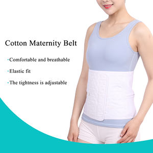 Nouveau Pure Cotton <span class=keywords><strong>Abdominal</strong></span> Binder Post-Chirurgie Fixation Drainage Tube Compatible Ceinture De Soutien Abdominale - Product Image 2