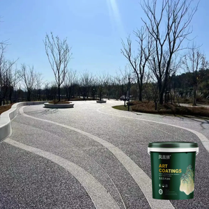 Экологичное водостойкое покрытие Phoenix Lion UV Acrylic Liquid Coating для стен и полов, имитирующее эффект обработанного камня - Product Image 2