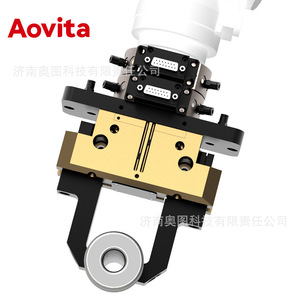 Pinza Neumática Paralela Aovita PET-700, Cilindro de Sujeción de Dos Dedos con Recorrido de 10mm - Product Image 2