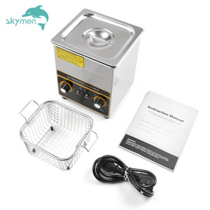 <span class=keywords><strong>Nettoyeur</strong></span> à ultrasons Skymen ODM Lab 2L Commercial Petit <span class=keywords><strong>Nettoyeur</strong></span> à ultrasons à bouton rotatif 60w pour le nettoyage des outils médicaux de salon de manucure et de clinique - Product Image 6