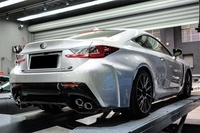 Para Lexus RCF: Nuevo kit de carrocería de fibra de carbono mejorado con alerón delantero, faldones laterales, difusor trasero y splitter delantero.