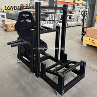 Simucupe Formula Sim Racing Cockpits - Soporte para Asiento, Teclado, Freno de Mano, Simulador de Conducción y Juegos