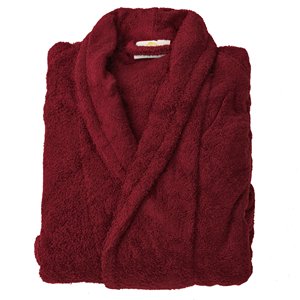 Albornoz de hotel tamaño King de felpa, bata de algodón duradera con bolsillos grandes para huéspedes corpulentos en alojamientos de hotel - Product Image 2