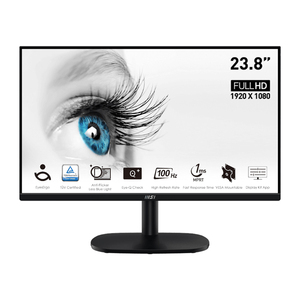 จอภาพ <span class=keywords><strong>MSI</strong></span> PRO MP245V ขนาด <span class=keywords><strong>24</strong></span> นิ้ว 100 Hz แบบแบน ความละเอียด 2K VA พร้อมความละเอียดหน้าจอ 1920 x 1080 (FHD) 100Hz 1ms สำหรับคอมพิวเตอร์ตั้งโต๊ะ - Product Image 3