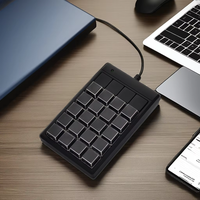 Vente chaude MKB20U 20 touches Programmable Mini Digital POS Clavier mécanique pour PC et tablette Interface USB