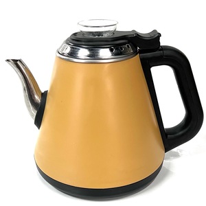 Bouilloire électrique Pagoda Yellow 1,8 L, arrêt automatique, protection contre l'ébullition à sec, théière - Product Image 1