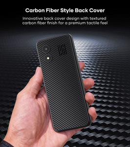 Teléfono Móvil UNIWA MS001 con 4 Ranuras SIM, GSM, Pantalla TFT de 1.77'', Batería de 1800mAh, USB Tipo-C, Cubierta Trasera de Fibra de Carbono, Cámara Trasera de 0.08MP - Product Image 5