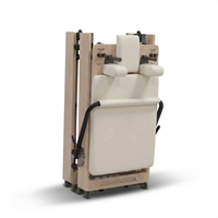 Machine de Pilates pliable pour usage domestique, lit de Pilates portable et pliable, équipement de fitness et de yoga réglable, gain de place pour la salle de sport