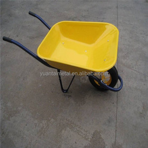 निर्माण कृषि उपकरण भारी शुल्क स्टील ठेला ठोस पहिया स्टील सामग्री व्हील बैरो - Product Image 4