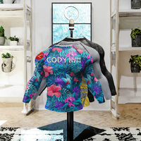 Camiseta Deportiva de Manga Larga para Niños y Niñas, Protección Solar UPF50, Ecológica, Antibacteriana, de Secado Rápido, Compresión, Poliéster y Elastano
