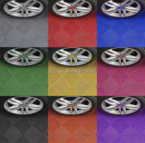 Baldosas de Plástico PP Encajables de Diseño Moderno, Piso Vinílico Interior de Bajo Precio para Estacionamiento y Lavado de Autos - Product Image 6