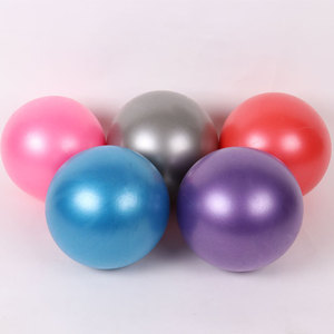 <span class=keywords><strong>PROIRON</strong></span> 25cm alta calidad PVC gimnasio Fitness suave Pilates Yoga masaje pelota logotipo personalizado colorido al por mayor - Product Image 4