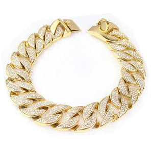 <span class=keywords><strong>Collar</strong></span> personalizado para perro, cadena de eslabones cubanos gruesos de oro de 18k y acero inoxidable - Product Image 6