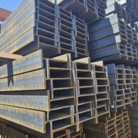 Perfil de acero galvanizado S235 I Beam Hea Heb Ipe S235 Barras de hierro para construcción Black Steel H Beams