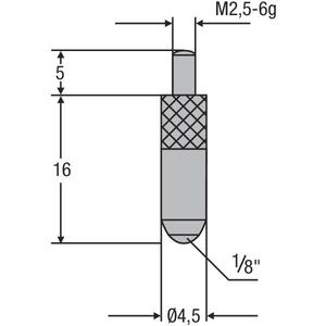 Helios preisser-0710167การวัดแทรก M2.5-4029713220730คาลิเปอร์ - Product Image 1