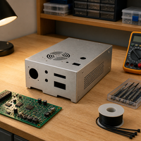 Service de fabrication de tôlerie OEM, boîtier de châssis en acier inoxydable sur mesure pour l'électronique, découpe laser, pliage CNC, soudage