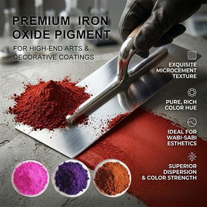Pigmento de Óxido de Hierro de Alta Concentración y Tono Puro para Suministro a Granel, Certificado ISO9001, Esmaltes Protectores para Equipos Pesados - Product Image 2
