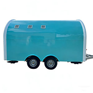 Carrito de Comida Móvil Multifuncional de Acero Inoxidable de 4 Ruedas para Helados, Comida Rápida, Mercado Nocturno, Uso Comercial - Product Image 3