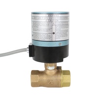Vanne à boisseau sphérique motorisée Kitz EA200-TE en bronze 10K AC220V 3/8 pouce-2 pouces DN10-DN50 3 fils 2 commandes RC pour eau, huile, gaz, applications alimentaires et CVC