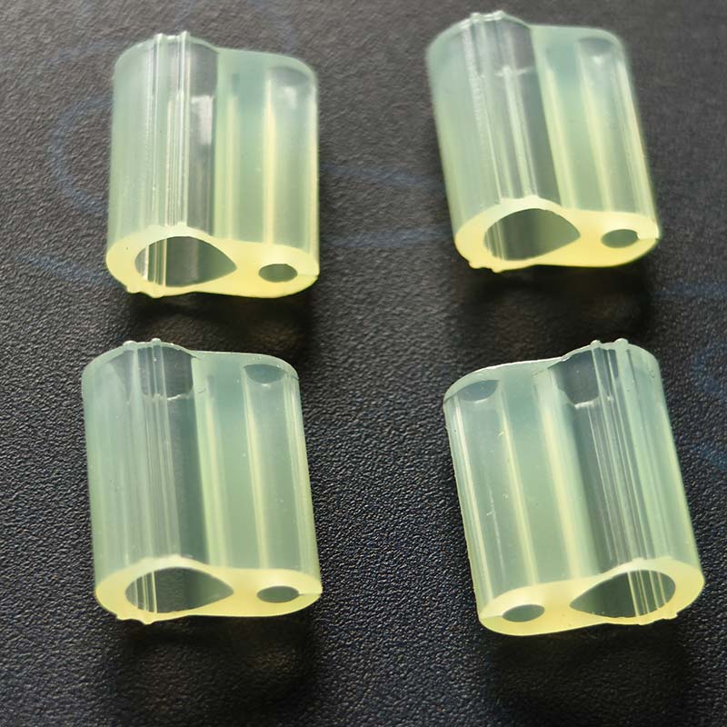 Green Silicone grafting clips