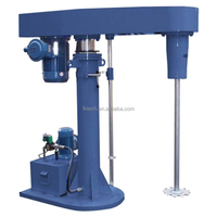 Disperseur électrique à levage rapide FKJX avec disque denté pour dispersion solide-liquide, mélangeur pour l'industrie des colorants, moteur de qualité alimentaire