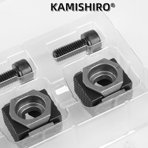 Kamishiro DK2 M10 M6 OK Étau <span class=keywords><strong>Fractal</strong></span> Étau Mini Ok Wedge Clamps Précision Modulaire Unique Étau 4 axes 5thaxis Vice Haute Précision - Product Image 3