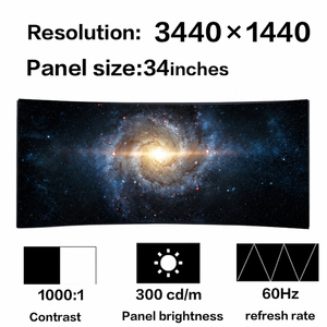 Pantalla LCD LM340UW1-SSA3 de 34 Pulgadas, 3440x1440, Panel de Pantalla Probado y en Funcionamiento - Product Image 1