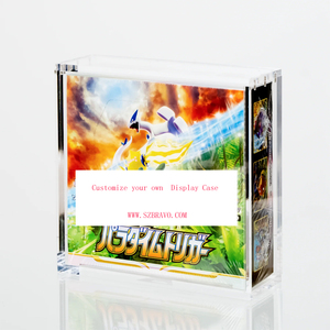 Dessus magnétique Boîte acrylique pour boîte booster <span class=keywords><strong>pokemon</strong></span> Boîte booster japonaise - Product Image 4