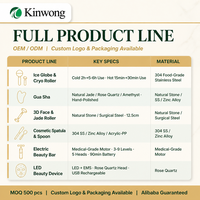 Herramienta Gua Sha de Acero Inoxidable KINWONG, Raspador Facial en Forma de Paleta, Levantamiento Facial, Drenaje Linfático, Venta al por Mayor OEM