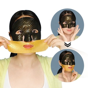 แผ่นมาส์กหน้าแบบสองชิ้น 24K โก<span class=keywords><strong>ล</strong></span>ด์ คอ<span class=keywords><strong>ล</strong></span><span class=keywords><strong>ล</strong></span>าเจน คริสตั<span class=keywords><strong>ล</strong></span> ไฮโดรเจล ผสมเรตินอล วิตามินซี ช่วย<span class=keywords><strong>ล</strong></span>ดเ<span class=keywords><strong>ล</strong></span>ือนริ้วรอย บำรุงผิวชุ่มชื้น ด้วยสารสกัดจากสมุนไพรแ<span class=keywords><strong>ล</strong></span>ะไฮยาลูรอนิค แอซิด - Product Image 3