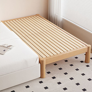 Cuna de bebé de madera maciza ecológica de gran venta, cama de bebé de madera multifunción directa de fábrica para uso en dormitorio - Product Image 5