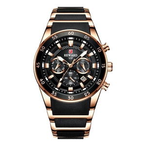 REWARD 81011 Orologio <span class=keywords><strong>da</strong></span> Uomo Business Impermeabile al Quarzo Orologio <span class=keywords><strong>da</strong></span> Polso Semplice di Moda dal Produttore - Product Image 1
