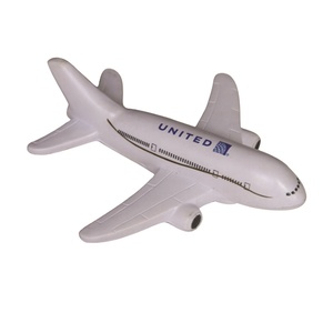 OEM Factory PU Soft Airplane Shaped Fidget Stress <b>Ball</b> <b>Squeeze</b> Toy for Unisex Promotion - Product Image 2