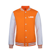 Veste de Baseball à manches longues, Design personnalisé d'usine, sweat-shirt unisexe, veste de Baseball
