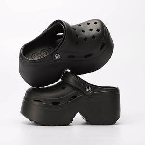 Colección de otoño 2025, cómodas Zapatillas de casa a la moda, zapatos de cueva al aire libre con punta cuadrada, gamuza de algodón, aumento de altura cálido - Product Image 2