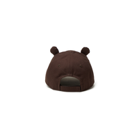 Casquette de baseball mignonne en peluche Panda Tissu imperméable Motif de fruits brodés Style sportif Couvre-chef Sangle de queue à bord incurvé
