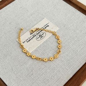 Dylam Nueva Tendencia, Cadena de Plata 925 con Eslabones, Colgante de Flor con Circonita Roja 5A, Pulseras y Brazaletes, Joyería - Product Image 5