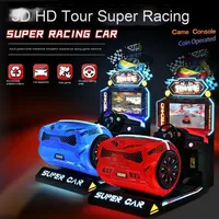 Nouveau 3D Touring Racing Driving Game Machine Équipement d'arcade pour enfants pour aire de jeux pour enfants Arcade Langue anglaise