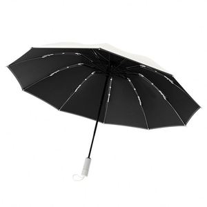 Paraguas Plegable Automático Grande de Doble Uso para Hombre y Mujer, Diseño Moderno, Resistente al Viento Fuerte, Protección Solar y contra la Lluvia - Product Image 2
