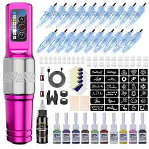 Bộ máy xăm không dây Ghostaxe dung lượng lớn dành cho cửa hàng xăm hình, bộ máy xăm đầy đủ - Product Image 1