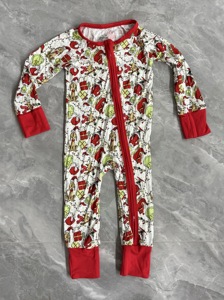 Secret Stock riceve Baby Bamboo pigiama Western articoli Baby Shortie taglie casuali e colore Zippy per bambini - Product Image 6