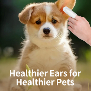 Chủ tịch thú cưng làm sạch tai ngón tay với khăn lau ướt cho mèo & chó-Loại bỏ ráy tai và ve tai - Product Image 5