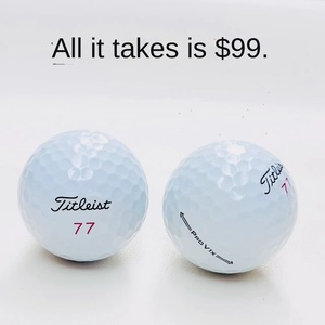 Pelota de <span class=keywords><strong>Golf</strong></span> <span class=keywords><strong>Pro</strong></span> <span class=keywords><strong>V1</strong></span> V1X Modelo 77, Construcción de Cuatro Piezas, Pelota de Juego de Alta Calidad para Exteriores, Dureza 90-105 - Product Image 2