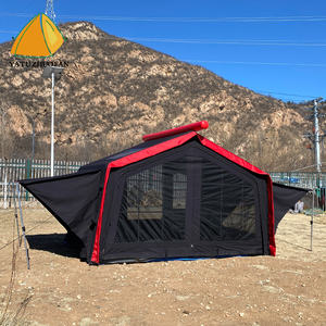 Tenda di lusso gonfiabile Glamping con luci a LED e pompa ad aria soluzione campeggio <span class=keywords><strong>VIP</strong></span> - Product Image 1