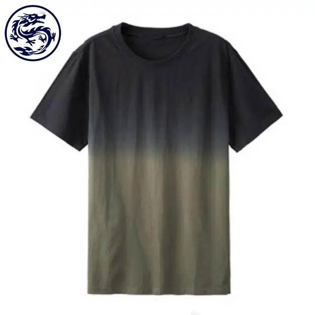 環境にやさしい卸売工場夏の安いカジュアルヘビーウェイト半袖タイダイTシャツ