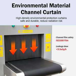 Máquina portátil do varredor da bagagem do raio X 6040C da categoria para o sistema de seleção da bagagem - Product Image 4